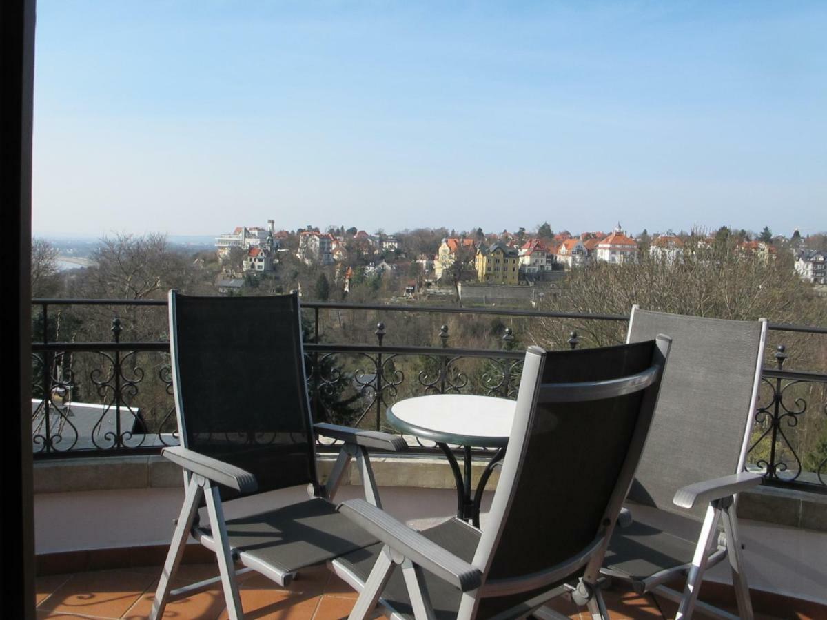 Ferienwohnung Mit Tollem Ausblick Dresden Buitenkant foto